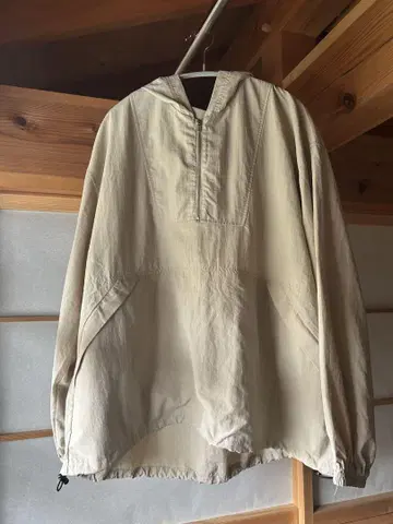 DISCOAT 나일론 아노락 후드티