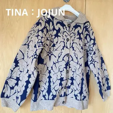 [ TINA: JOJUN ] 티나조준 자카드 니트