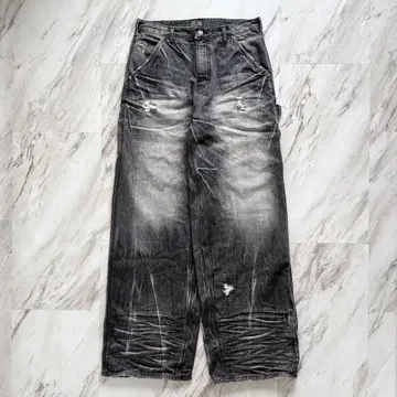 EMOSTANCECLUB Japanese Wide Baggy Jeans