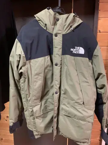 THE NORTH FACE 마운틴 다운 자켓 카키 뉴토프