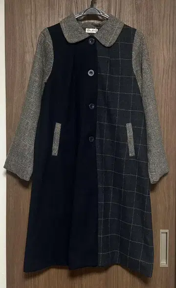 파라비온 트위드 체크 자켓