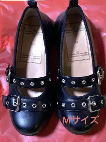 GU rokh 메리제인 신발 M 사이즈