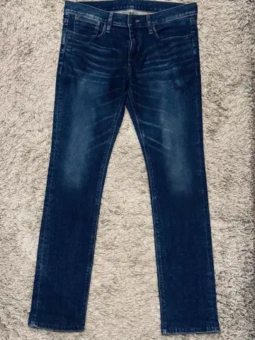 블랙발렛 닐바렛 스키니 데님 블루 밑단 기장 수선 스트레치