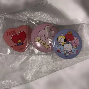 BT21 핀 배지 세트 TATA COOK