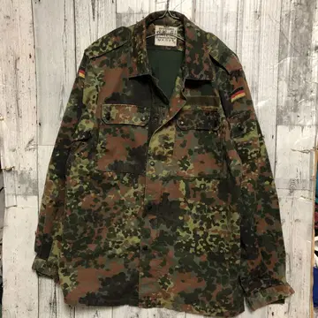 90s 독일군 실물 플렉터 카모 자켓 OPTI WAHLAR