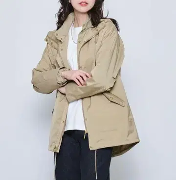아놀드 파머 3WAY 레이어드 밀리터리 후드 코트