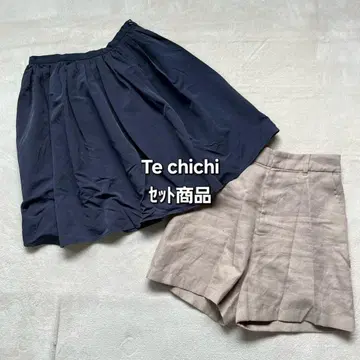 Te chichi 플레어 스커트 큐롯 팬츠 하프 팬츠