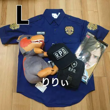 USJ 바이오하자드 셔츠 모자 백 타월 좀비 개 봉제 인형