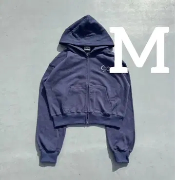 90 Logo Flower Zip Hoodie