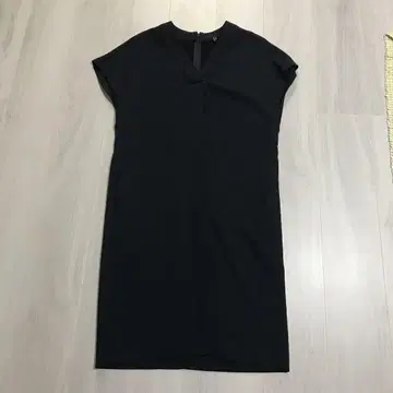 반팔 원피스 ICB 블랙에 가까운 네이비