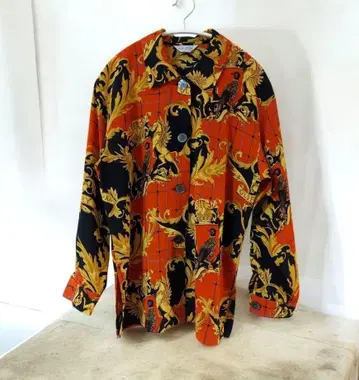 [레어] 쇼와 레트로 스카프 패턴 ETOFFER vintage 대담