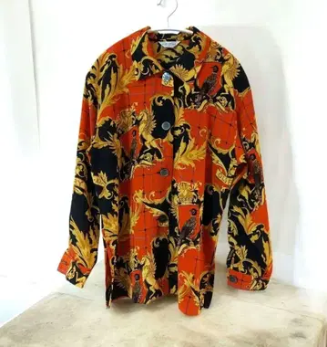[레어] 쇼와 레트로 스카프 패턴 ETOFFER vintage 대담
