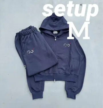 9090 90 Logo Flower Zip Hoodie setup