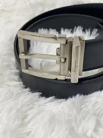 Ferragamo 페라가모 버클 벨트 블랙 전체 길이 91cm