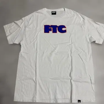 FTC 로고 프린트 T셔츠 XL 화이트