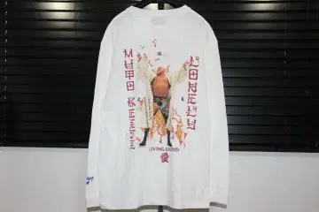 LONELY 논리 x 무토 케이지 프로레슬러 긴팔 티셔츠 롱티