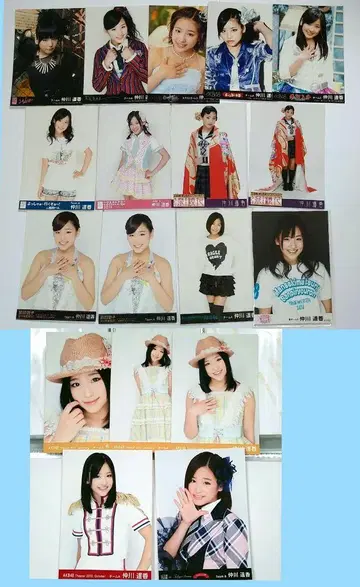 AKB48 나카가와 하루카 브로마이드 묶음 판매 18장