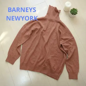 BARNEYS NEWYORK 촉감 터틀넥 니트 스웨터 F