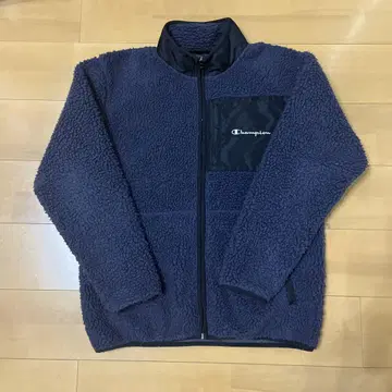 Champion 플리스 자켓 네이비