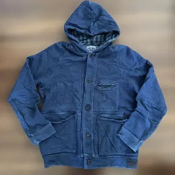 BLUE BLUE JAPAN 네이비 후드티 사이즈 3