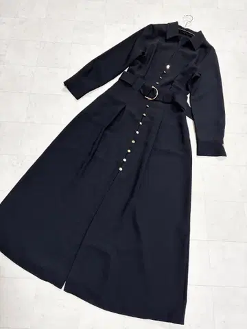 자라 zara 긴팔 셔츠 롱 원피스 블랙 xs