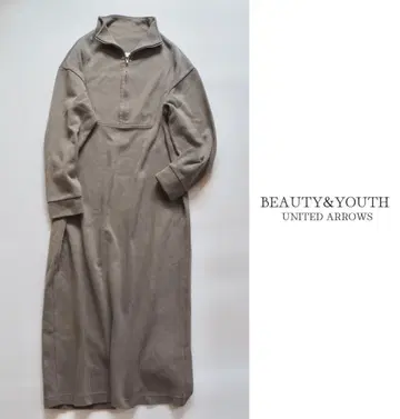 BEAUTY&YOUTH 뷰티 앤 유스 지퍼 롱 원피스