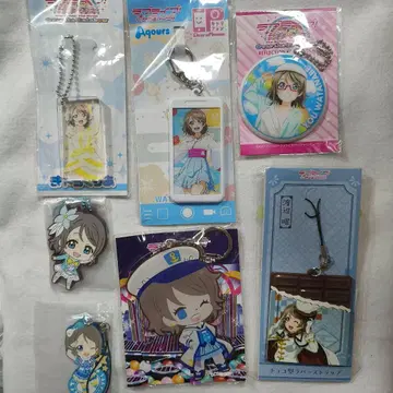 러브 라이브! 선샤인!! 와타나베 요우 키링 세트 요우쨩 7점 애니메이션