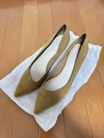 브라운 스틸레토 펌프스 약 6cm 힐 RANDA