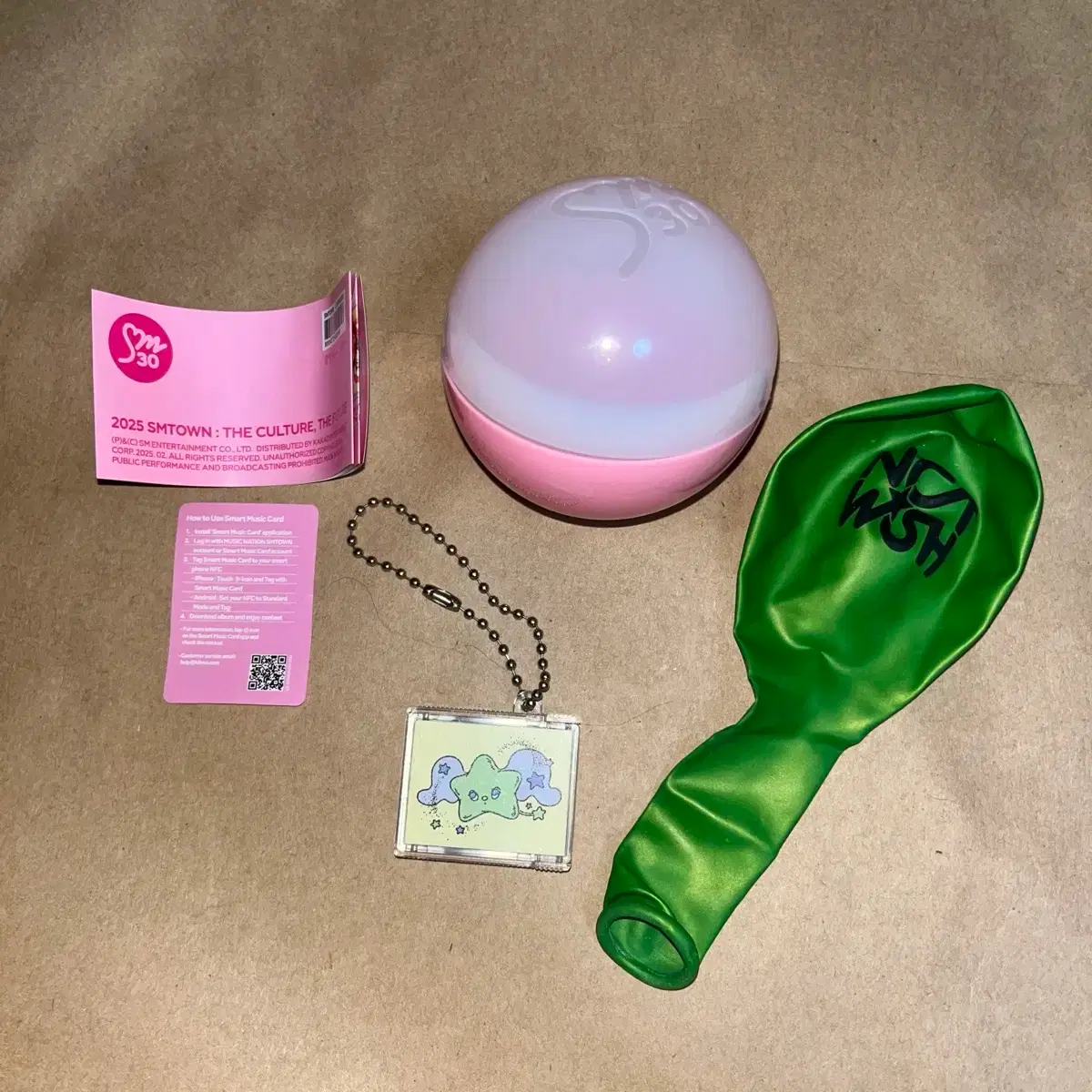 Nct Wish SMTOWN 30th Anniversary Random Gacha Smini (includes YuuShi Poca) Simply Unsealed