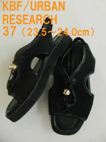 KBF 샌들 37 (23.5~24.0cm) 발꿈치 두께 3cm
