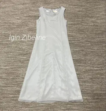 [ 새상품급 ] lgin Zibeline 고급 시스루 드레스 원피스 롱
