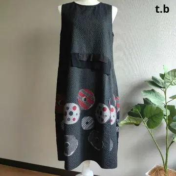 센소유니코 t.b 서클 패턴 원피스