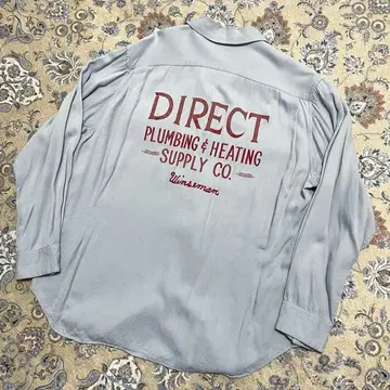 special vintage! 50s NATNAST 볼링 셔츠 레이온