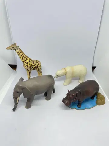 아니아 기린 북극곰 코끼리 하마 묶음 판매