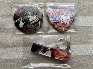 토겐안키 이치노세 시키 원작 그림 캔뱃지 눈빛 키링