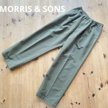MORRIS & SONS 카키 턱 팬츠 모리스앤선즈