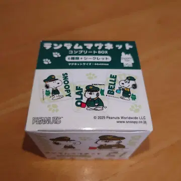 스누피타운 도쿄역 한정판 랜덤 마그넷 컴플리트 BOX