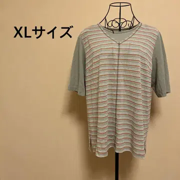 여성용/반팔/셔츠/카키/오렌지/패턴