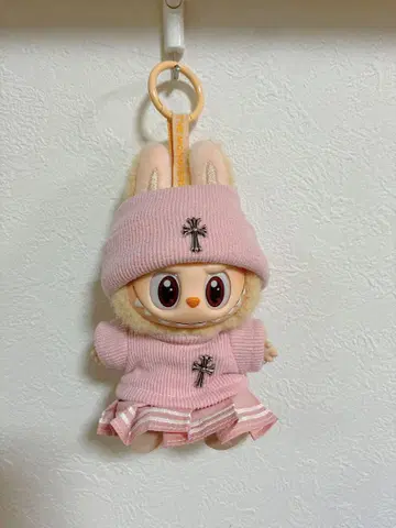 labubu 러브러브 누이 의류 핑크 3종 세트