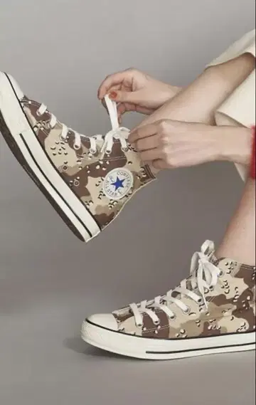 CONVERSE ALL STAR US CAMO HI 스니커즈 23cm