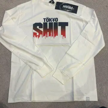 nitraid TOKYO SHIT LS TEE 화이트 L