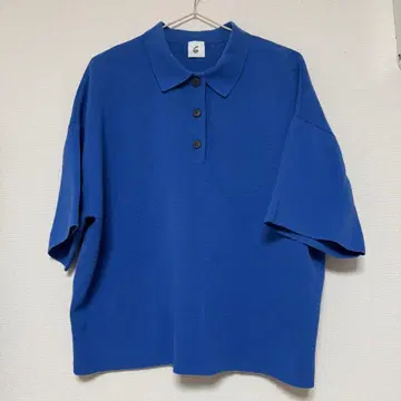 이사로 인해 10/24까지 판매* 6ROKU KNIT 피케 셔츠
