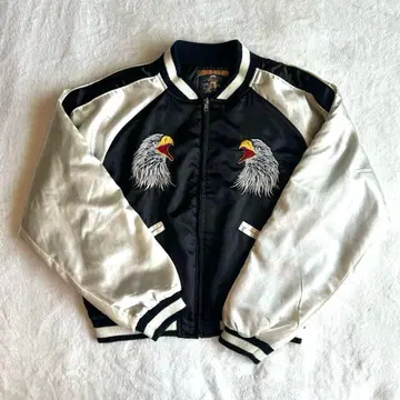 재패니즈 자수 재킷 스카잔 L