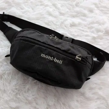 새상품급 몽벨 델타 가셋 파우치 M 힙색 블랙
