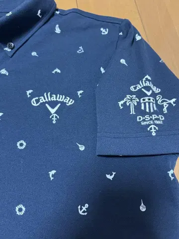 Callaway 네이비 피케 셔츠 LL