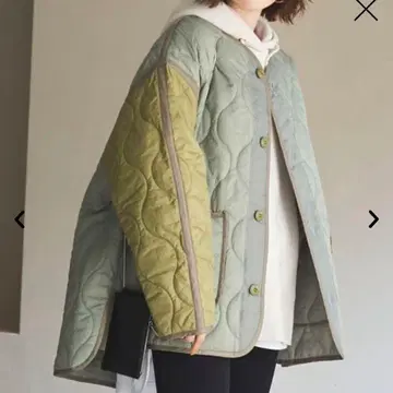 coen 밀리터리 퀼트 자켓