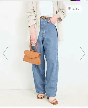 DU JOUR 하이웨스트 데님 팬츠