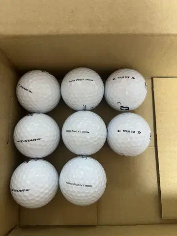[새상품] 골프공 8개 세트 Z-STAR PRO V1 TOUR B X
