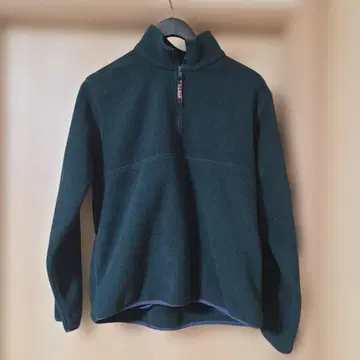 L.L.Bean 다크 그린 플리스 자켓