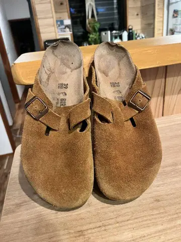 Birkenstock 스웨이드 샌들 39